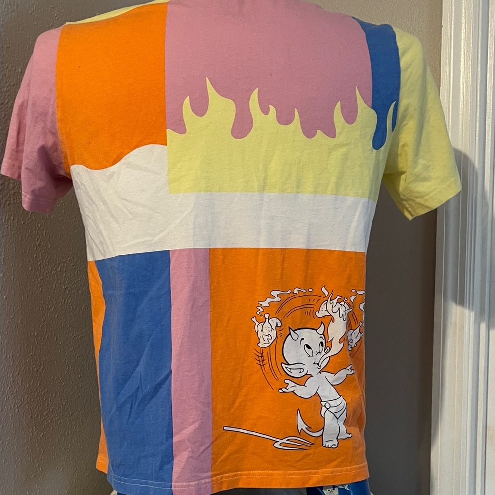 Hot Stuff Kids Colorful Graphic T-Shirt - Picture 6 of 8